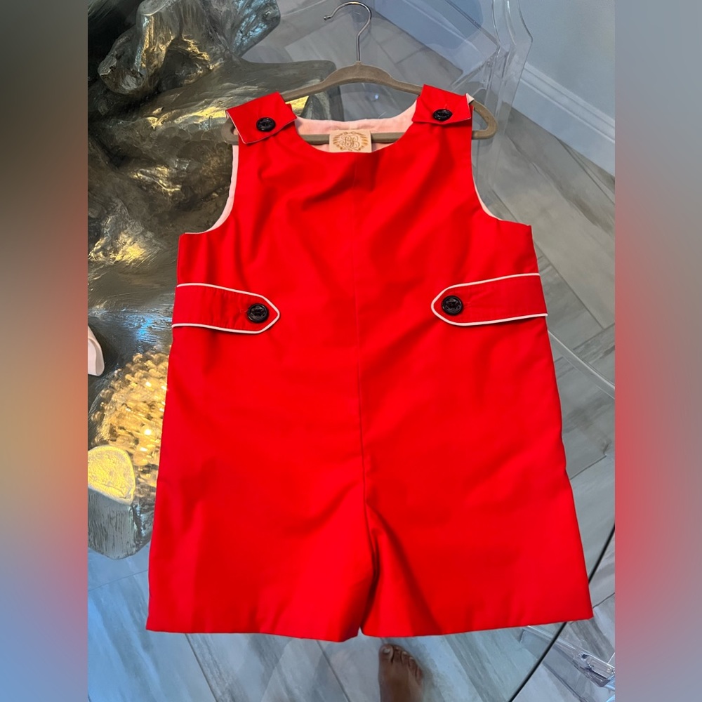 Red Beaufort Bonnet outfit